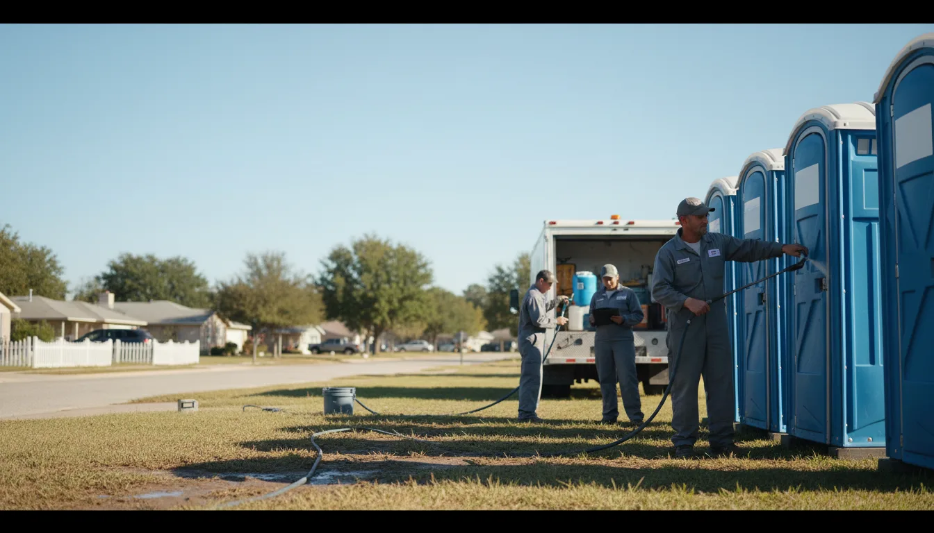 Long-Term Portable Toilet Rental in Straughn, IN near me